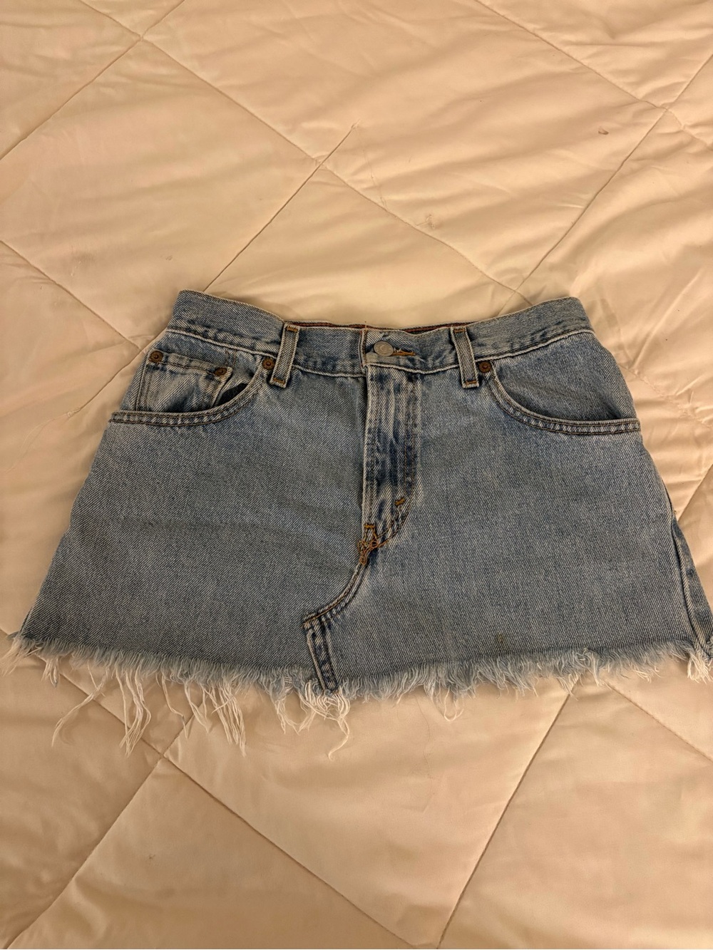 Levi’s Women 550 Denim Skirt